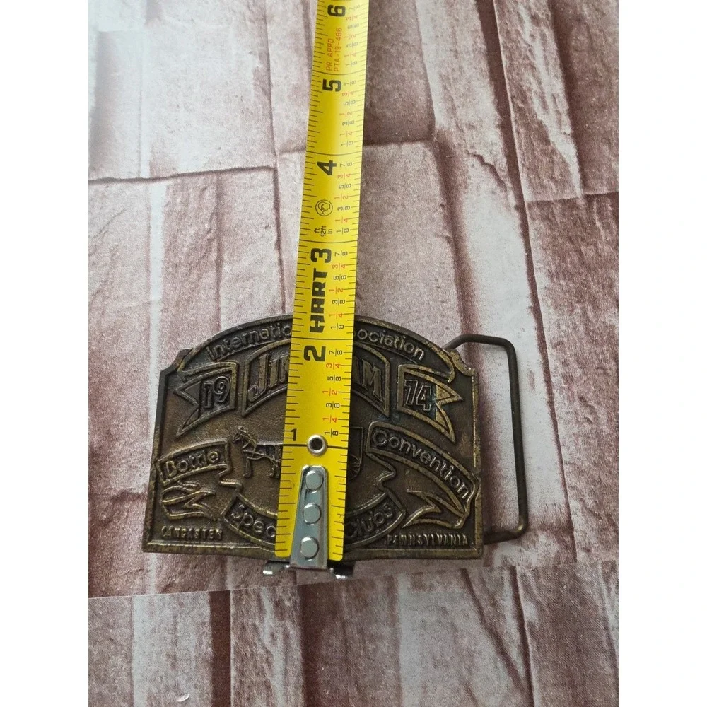 VTG Buckle, Jim Beam Inter Assoc of Bottle and Sp Clubs, 1978 Chicago Convention